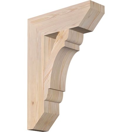 Olympic Slat Smooth Bracket, Douglas Fir, 5 1/2W X 20D X 28H